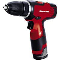 Einhell 4513660 Taladro atornillador sin cable TH-CD 12-2 Li- 12 V- Fuerza 24Nm- Par de apriete 20- color rojo